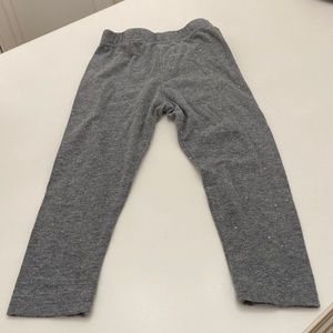Baby Girl Leggings…gray with glitter..size 18 months